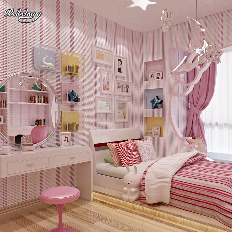 

beibehang environmentally friendly non-woven 3D stereo children wallpaper black and white circle little boy girl room decoration