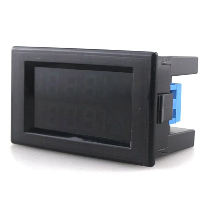 

AC 80-300V 0-100A HD Yellow Blue LCD Active Power Digital Dual LED Display Voltmeter Ammeter Panel Amp Volt Meter D85-2042AG