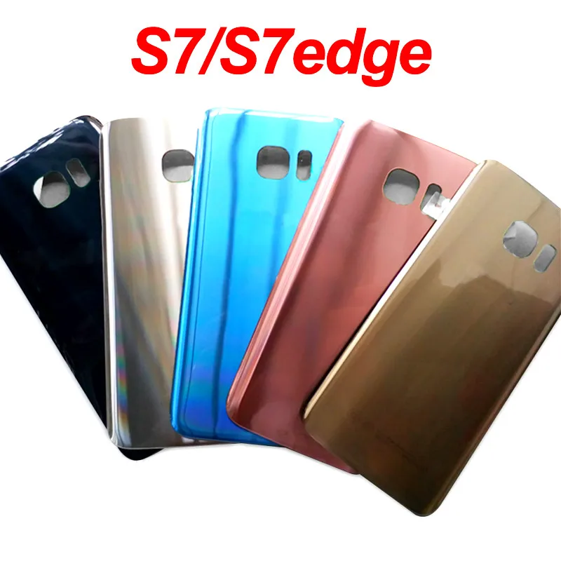 Новинка стеклянная задняя крышка аккумулятора S7 Edge для Samsung Galaxy G930F S7Edge G935F