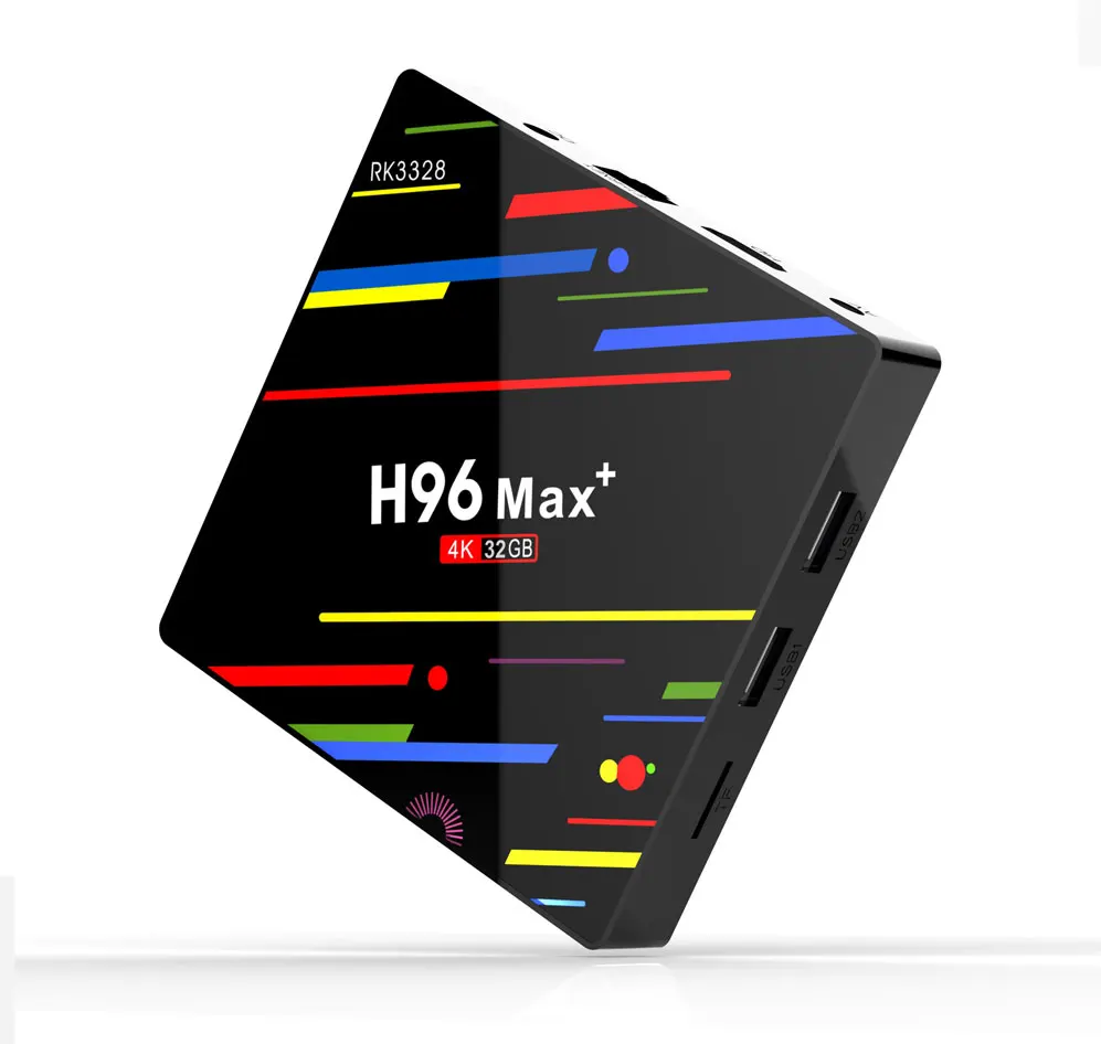 H96 MAX plus Android 8,1 ТВ-бокс на Rockchip RK3328 4 Гб ОЗУ 32 Гб 64 Гб apoyo H.265 UHD wifi BT 4 K H.265 телеприставка медиаплеер
