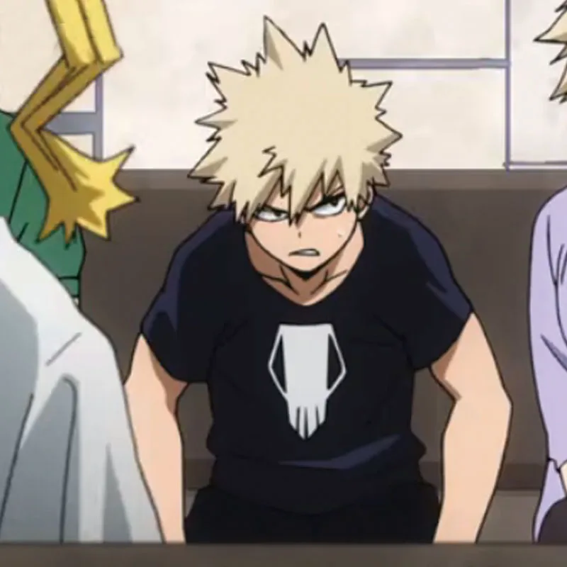 Футболка мужская для аниме My Hero academic bakugou костюм кацуки для косплея Boku No Hero Academy футболки с коротким рукавом