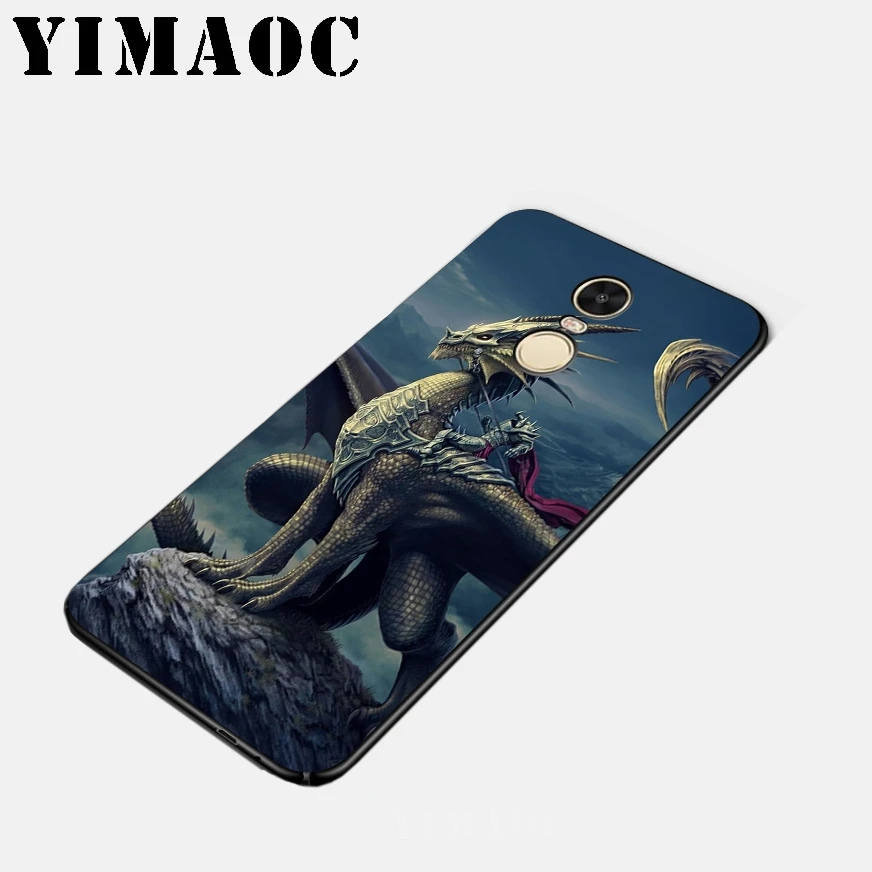 Мягкий силиконовый чехол YIMAOC Dragon Eye для Xiao mi Red 6 Note 4X 4A 5A 5 Plus A1 A2 Pro Lite 8 |