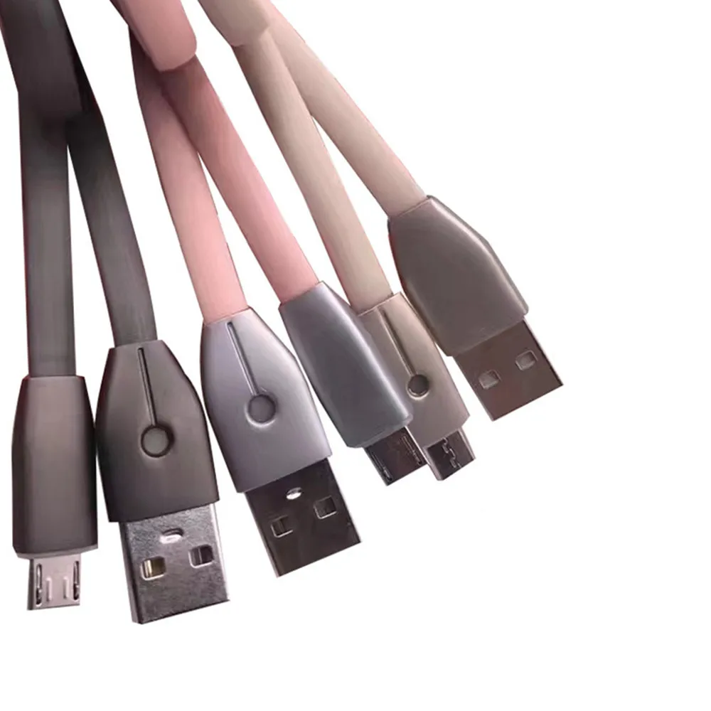 Микро USB Высокое качество с свет кабель передачи данных для быстрой зарядки Android
