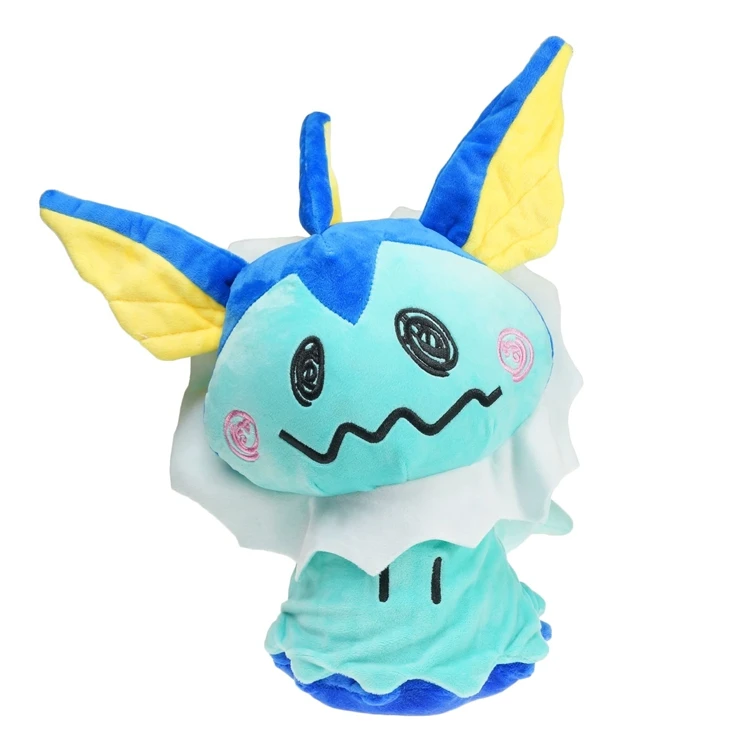 Синий 20 см аниме милый Mimikyu Косплей Eevee фильм Мягкие и плюшевые животные игрушки для детей - Цвет: Синий