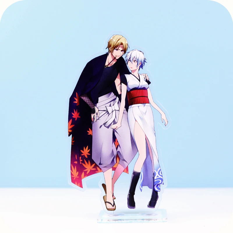 GINTAMA Sakata Gintoki Кагура Садахару Shinpachi фигурка на акриловой подставке настольное