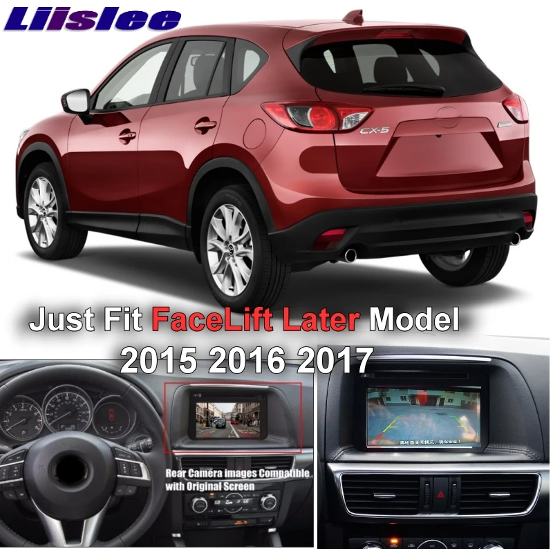 Подключите оригинальный заводской монитор экрана для Mazda CX 5 CX5 Facelift 2015 2016 2017 Liislee
