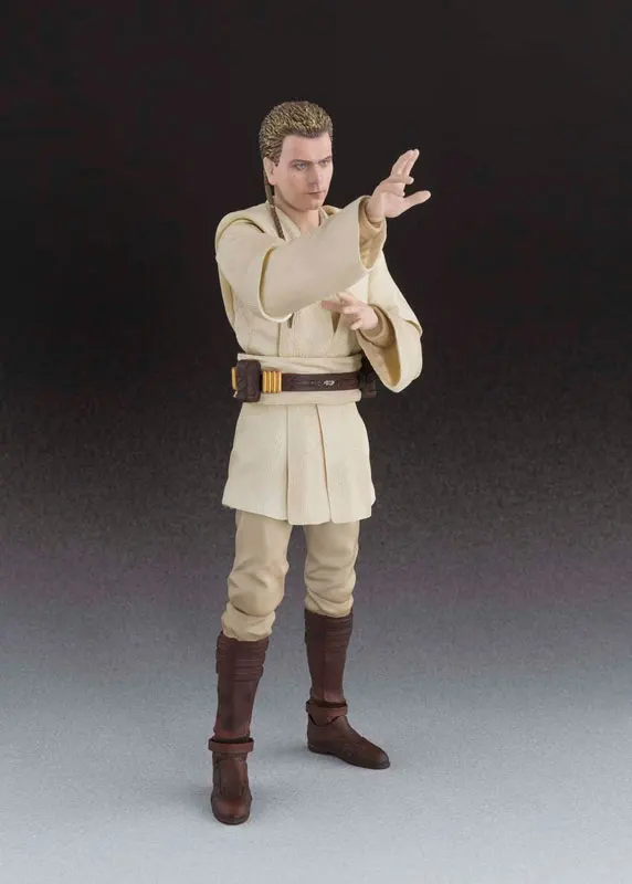 100% Оригинальная фигурка BANDAI Tamashii Nation S.H. Фигуртс/SHF Кеноби (эпизод I)|bandai tamashii