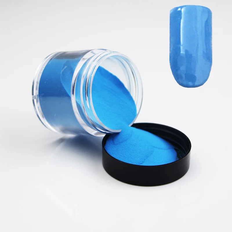 lake blue powder Акриловый порошок для ногтей 30 г FORPRETTY Acrilico Liquid acryl Poeder Gel Para U As Polvo color Po Coupe Capsule Ongle - Цвет: lake blue powder