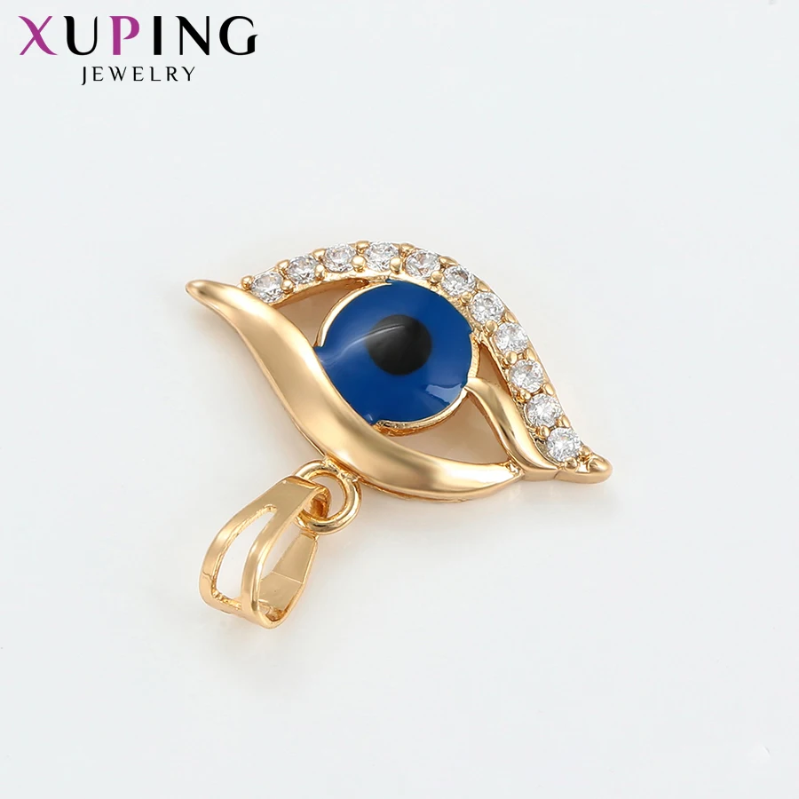 Xuping Fashion Classic Eye Shape Pendants Gold Color Plated Jewelry for Women Mother's Day Gifts S95 7-33907 | Украшения и
