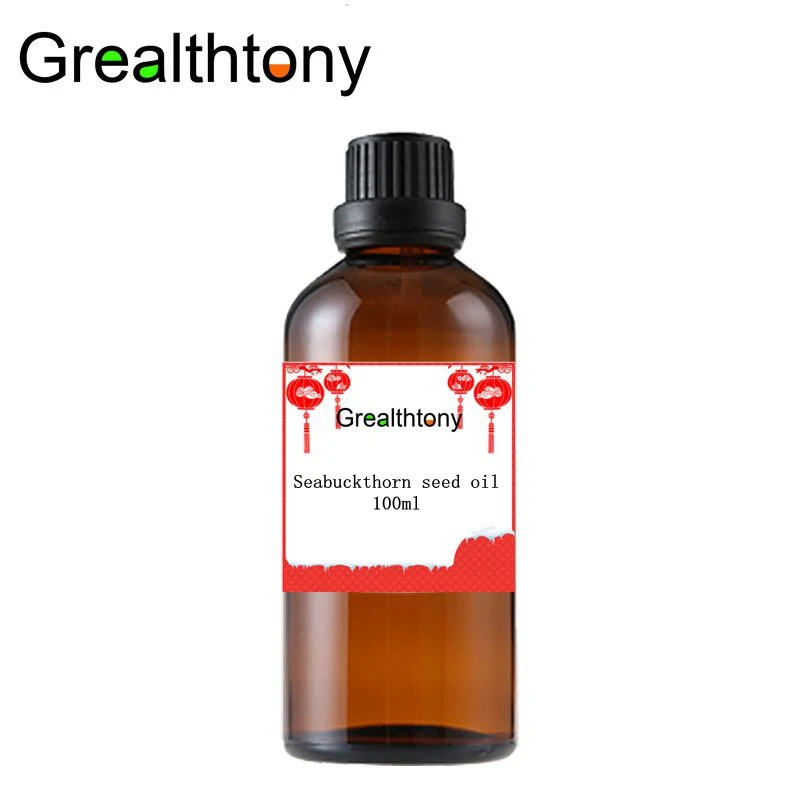 Облепиховое семя масло 100 мл для красоты специи китайская медицина чистое