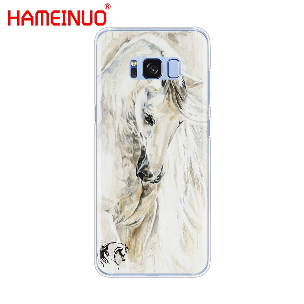 HAMEINUO Изящный чехол для сотового телефона с изображением лошади Samsung Galaxy S9 S7 edge PLUS