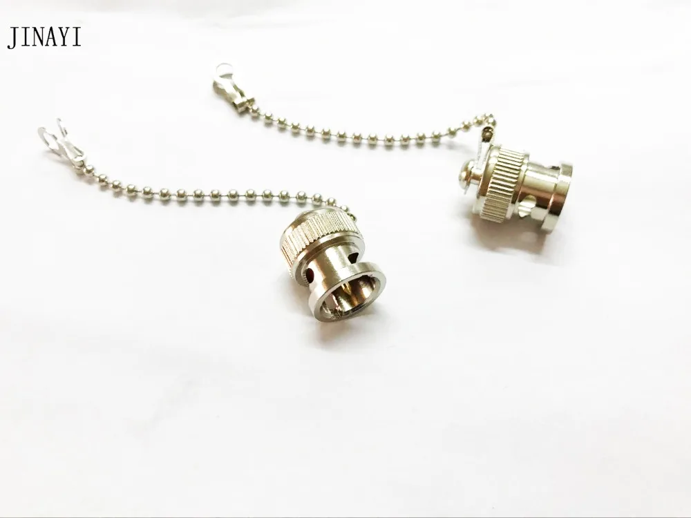 50 шт пылезащитный колпачок с цепью для BNC Гнездовой разъем RF|pin connector|pin pinl connector |