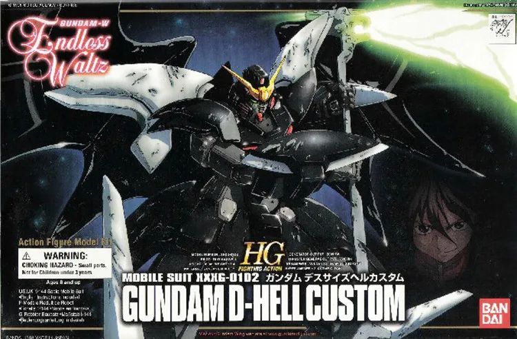 Bandai Gundam 1/144 GUNDAM DEATHSCYTHE HELL изготовленный на заказ мобильный костюм набор моделей