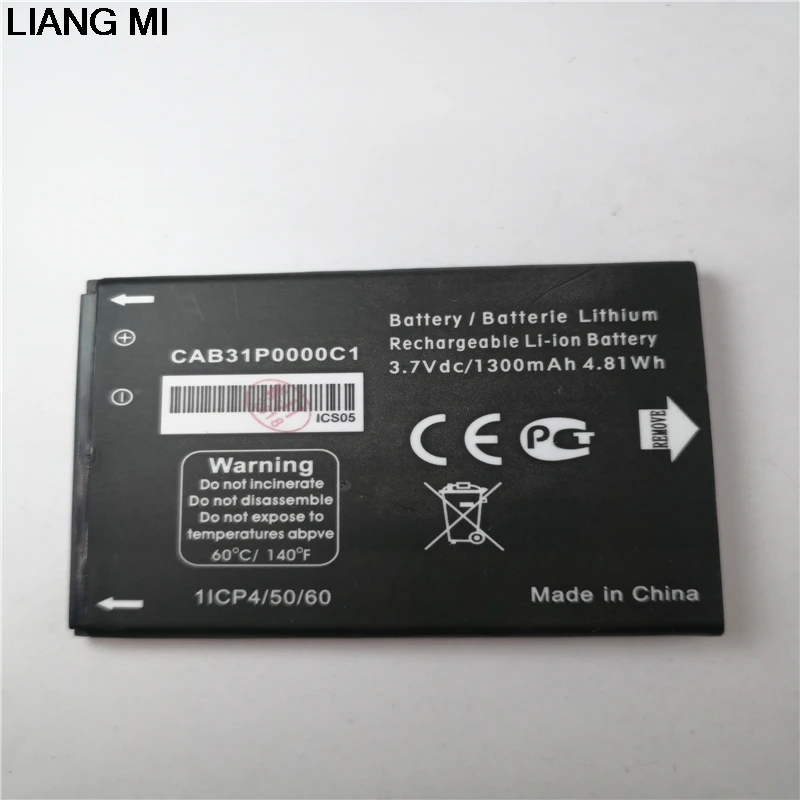 1300 мАч аккумулятор для телефона Alcatel One Touch M' 5020 5020D OT-5020 CAB31P0000C1 CAB31P0000C2 Tli014A1 |