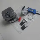 Комплект цилиндров CS340, хромированное покрытие для mcculough CS360, CS360T, CS400T, CS420T, цилиндр для бензопилы, поршневое кольцо, зажимы в сборе