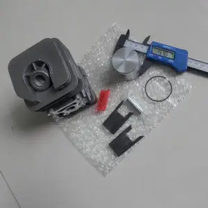 Комплект цилиндров CS340, хромированное покрытие для mcculough CS360, CS360T, CS400T, CS420T, цилиндр для бензопилы, поршневое кольцо, зажимы в сборе