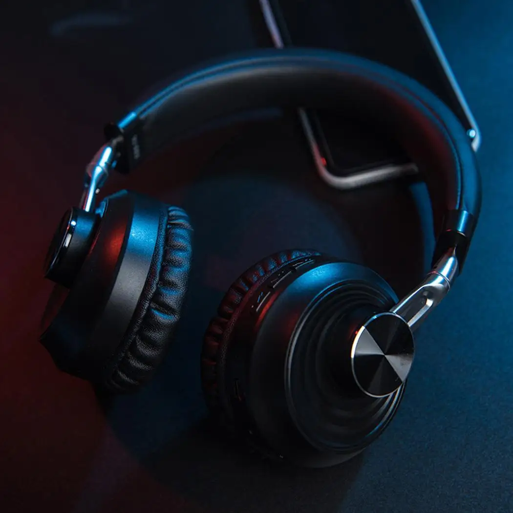 Беспроводные bluetooth наушники стереогарнитура для игр вращающиеся с