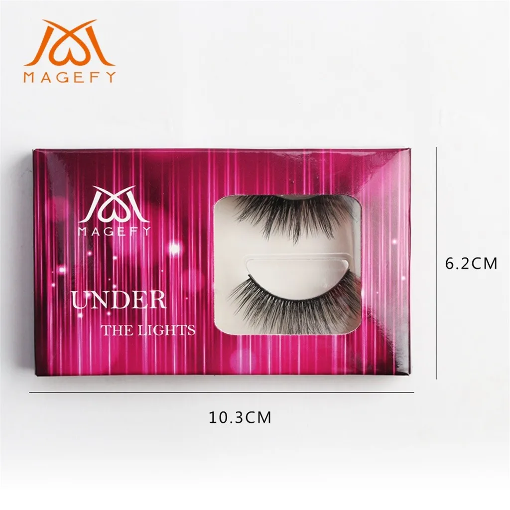 MAGEFY 2 пары 3D норковый мех накладные ресницы Сексуальные ручной работы мягкие