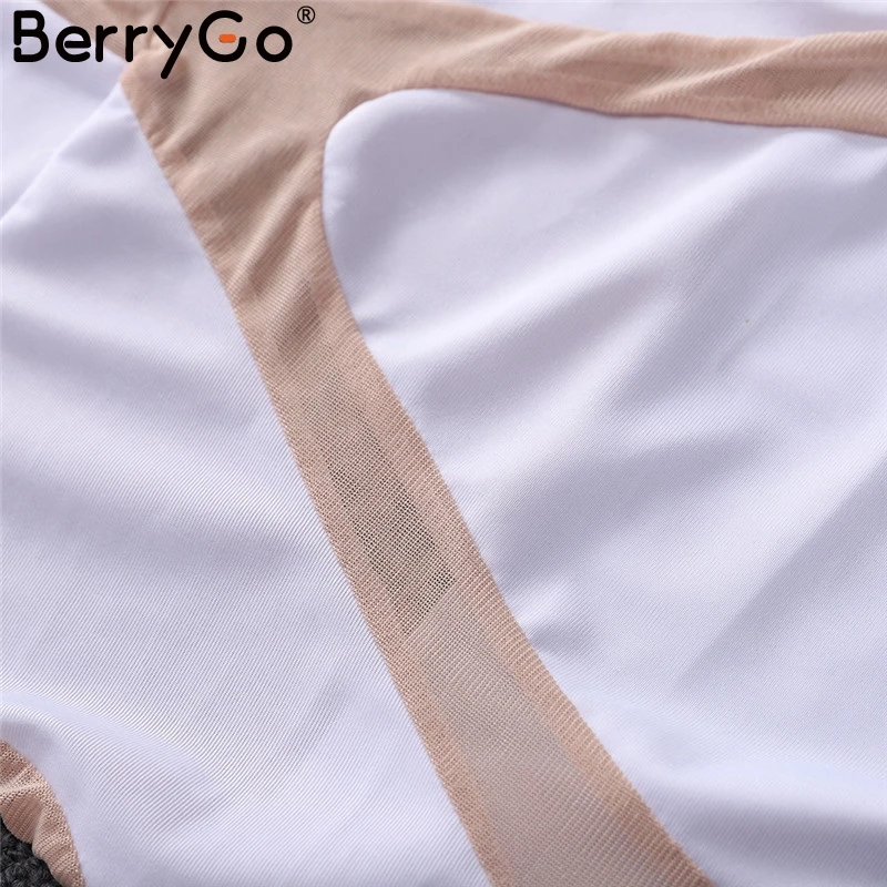 BerryGo, сексуальный, прозрачный, из кусков, женский купальник, пуш-ап, женские купальники, летняя пляжная одежда, купальный костюм, слитные купальники