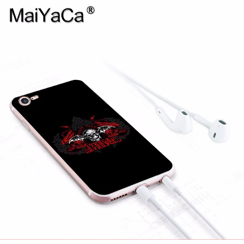 3 MaiYaCa Avenged Sevenfold роскошный резиновый чехол для телефона iphone 11 pro 8 7 66S Plus X 10 5s SE XS XR XS MAX Coque Shell - Цвет: 3