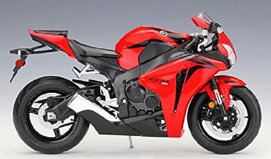Модель литая мотоциклетного велосипеда Welly 1:10 Honda CBR1000RR игрушечная новая в