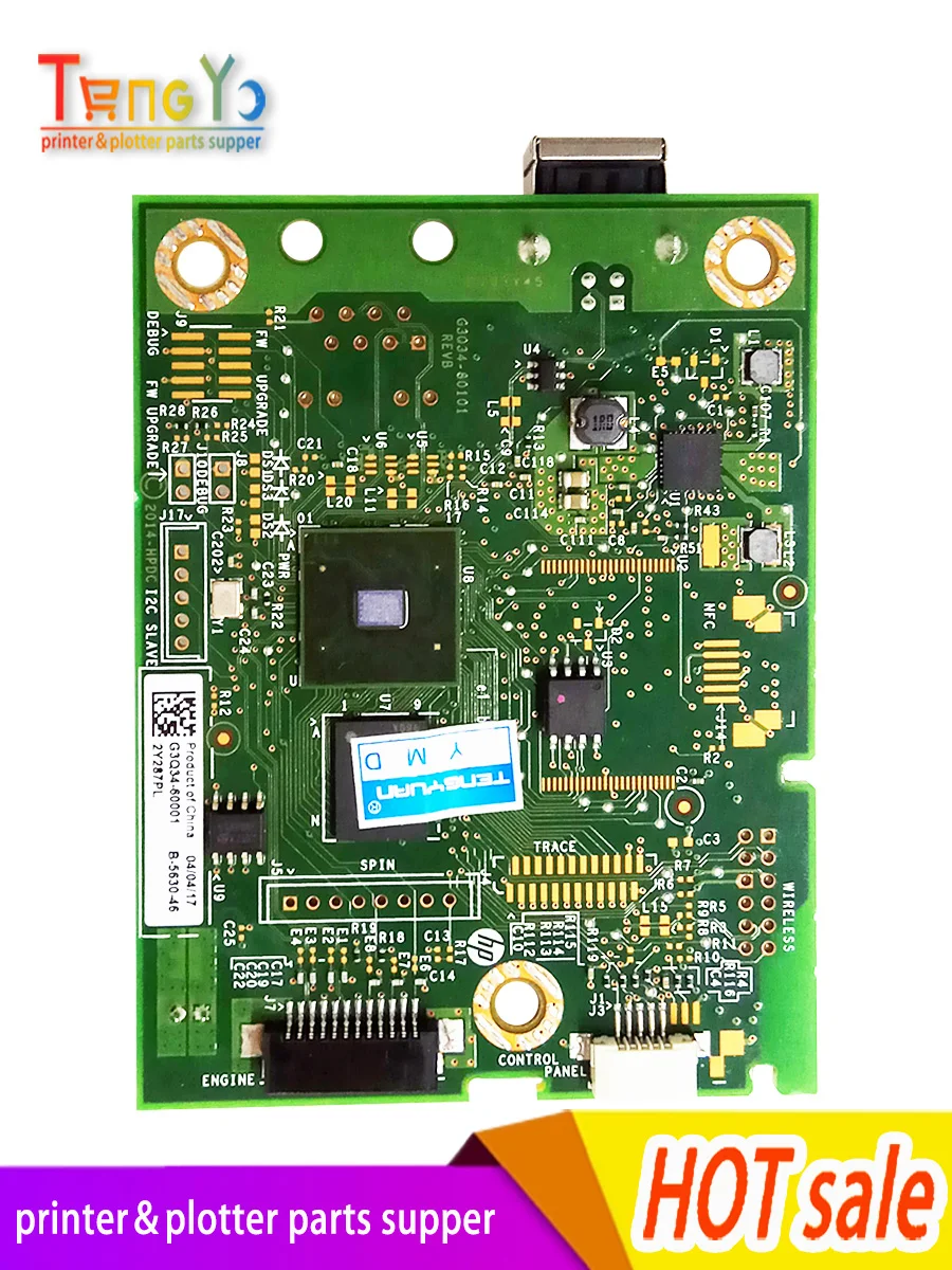 Оригинальная материнская плата для HP LJ M102w 102W M101W M106W M104W Series | Компьютеры и офис