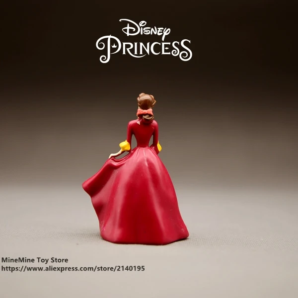 Disney Beauty and the Beast Belle Princess 7 см кукла Фигурка аниме Мини Коллекционная фигурка