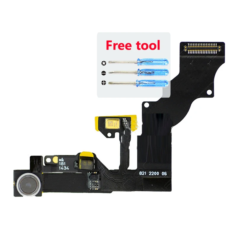 Front Camera Facetime Flex Cable For iPhone 6 Plus 5.5'' Light Sensor Proximity Cam Cell Phone Replacement Repair Part | Мобильные