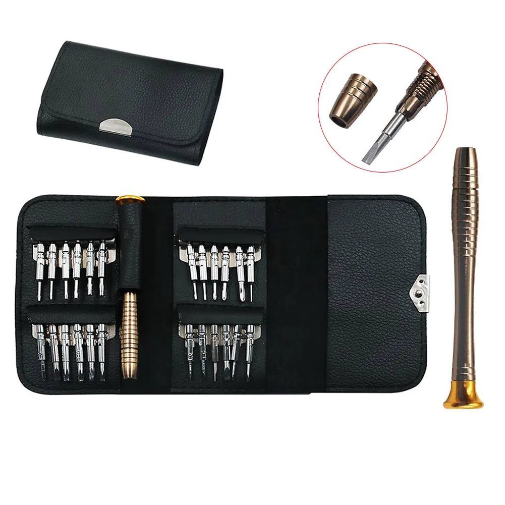 

Screwdriver Set 25 in 1 Torx Screwdriver Repair Tool Kit for iPhone Cellphone Tablet PC Hand Tools New Arrival