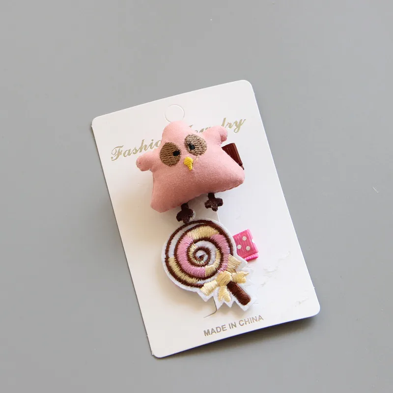 Детские заколки для волос 2 шт./компл. в виде животных милые аксессуары принцесс J22