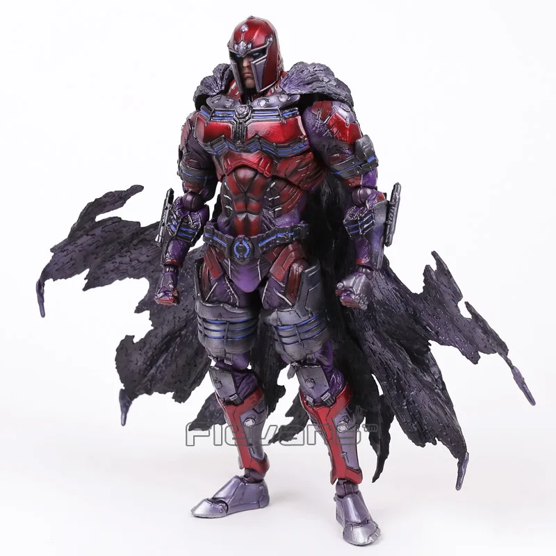 Marvel Universe VARIANT PLAY ARTS KAI X-men Magneto ПВХ фигурка Коллекционная модель игрушки