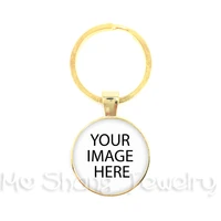 custom photo glass dome key chains custom keychain photo of your baby child mom dad grandparent loved one gift for family member