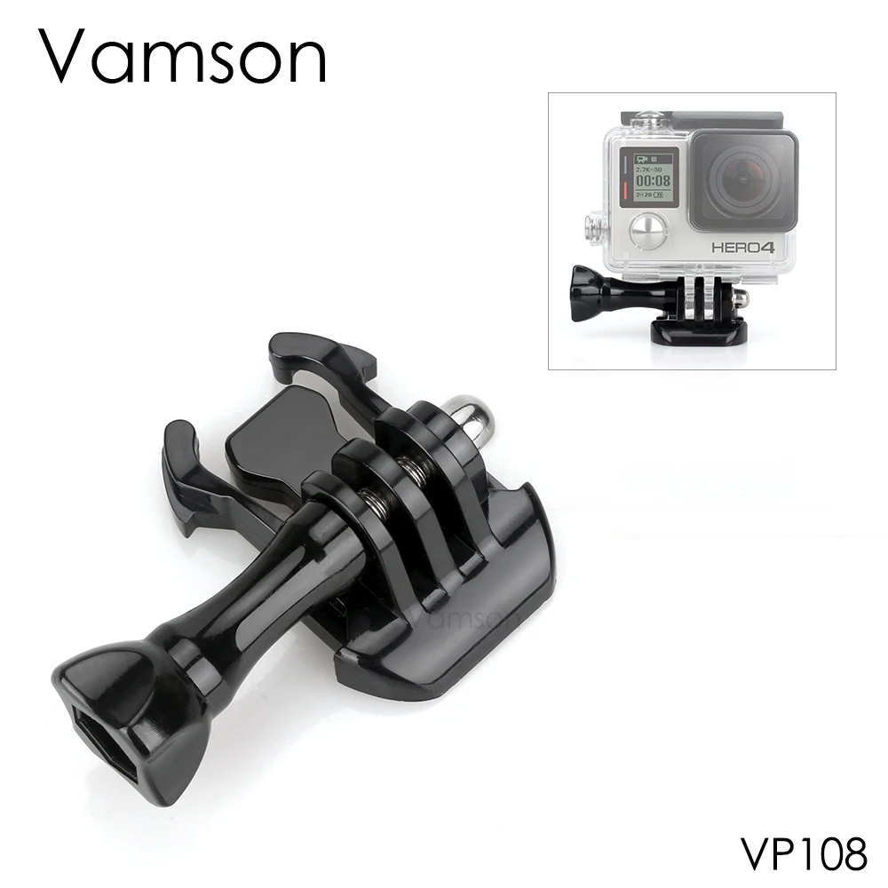 Vamson для GoPro аксессуары Xiaomi yi длинное винтовое базовое крепление Gopro Hero 8 7 6 5 4 3 + 2