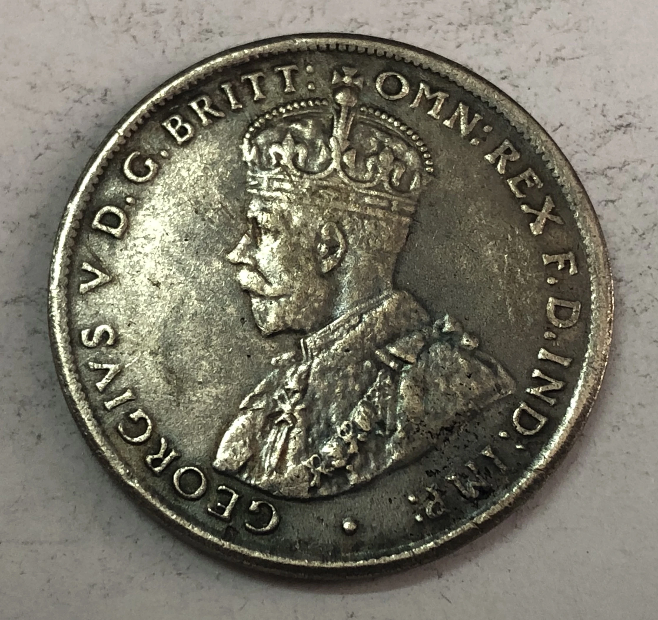

1916-M Australia 1 Florin - George V