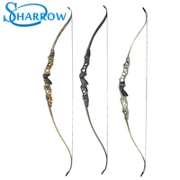 1set 30 60lbs archery f166 recurve bow set hunting right hand hunting contain arrow rest stabilizer and the wrench long bow set