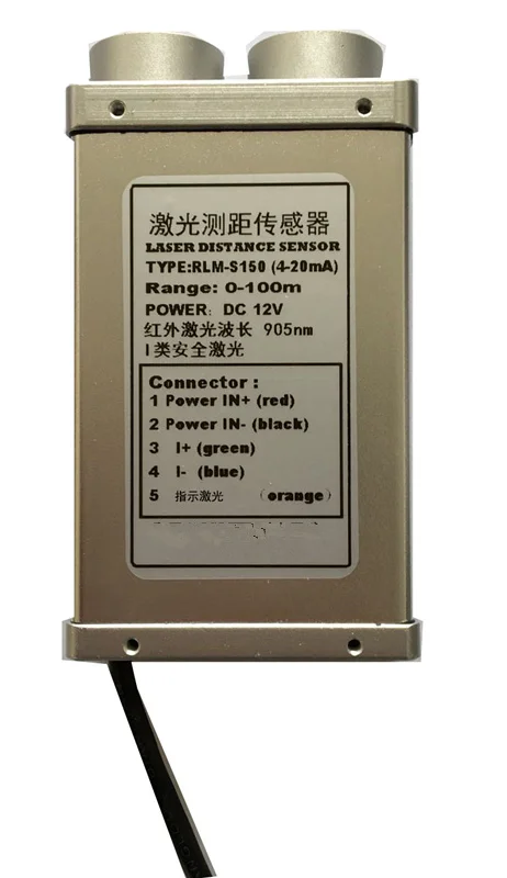 RS232 RS485 TTL 4 20 мА 300 нм 150 Гц м лазерный датчик дальности импульсов промышленный