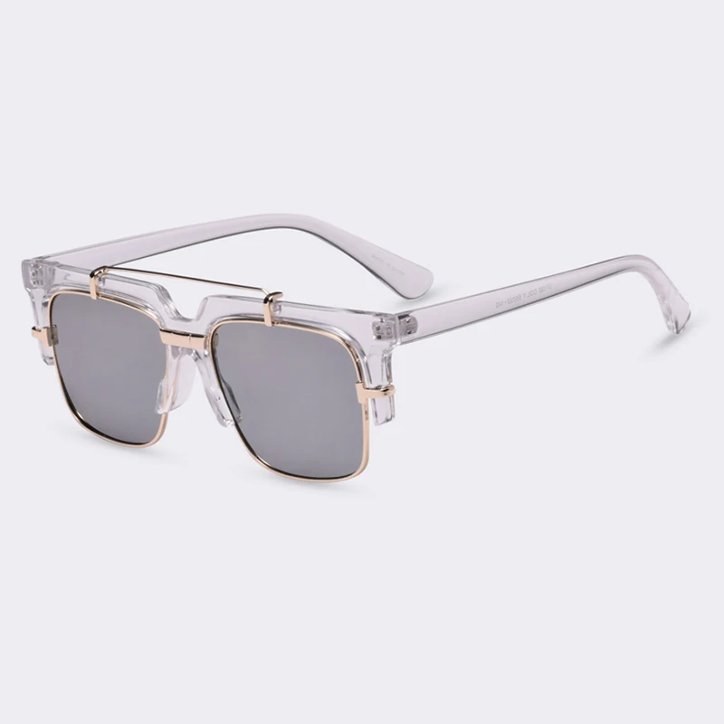 C03 Silver Winla, высокое качество,, солнцезащитные очки, квадратные, для женщин и мужчин, Классические, Ретро стиль, для девушек, фирменный дизайн, очки, gafas de sol, UV400 - Цвет линз: C03 Silver