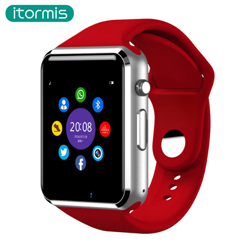 Itormis Bluetooth Smart Часы SmartWatch модные наручные часы Камера sim-карта TF Фитнес трекер для