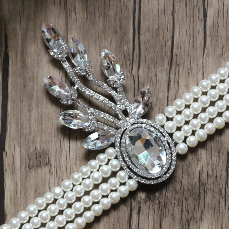 Бесплатная доставка 5 шт./лот головная повязка Gatsby корона горный хрусталь
