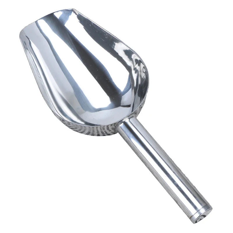 8-11Inch Stainless Steel Bar Ice Scoop Ices Scraper Food Flour Candy Scoops Shovel Kitchen Tools Buffet Accessories | Дом и сад