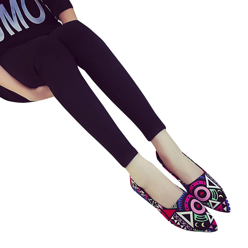 Flat Shoes Women Autumn Slip On For Loafers Multicolor Womens Zapatos Mujer Flats Woman | Обувь