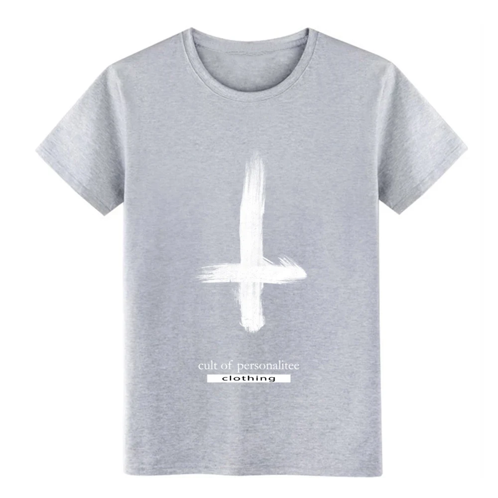 Мужская футболка cult cross из 100% хлопка с принтом S-XXXL формальная милая забавная