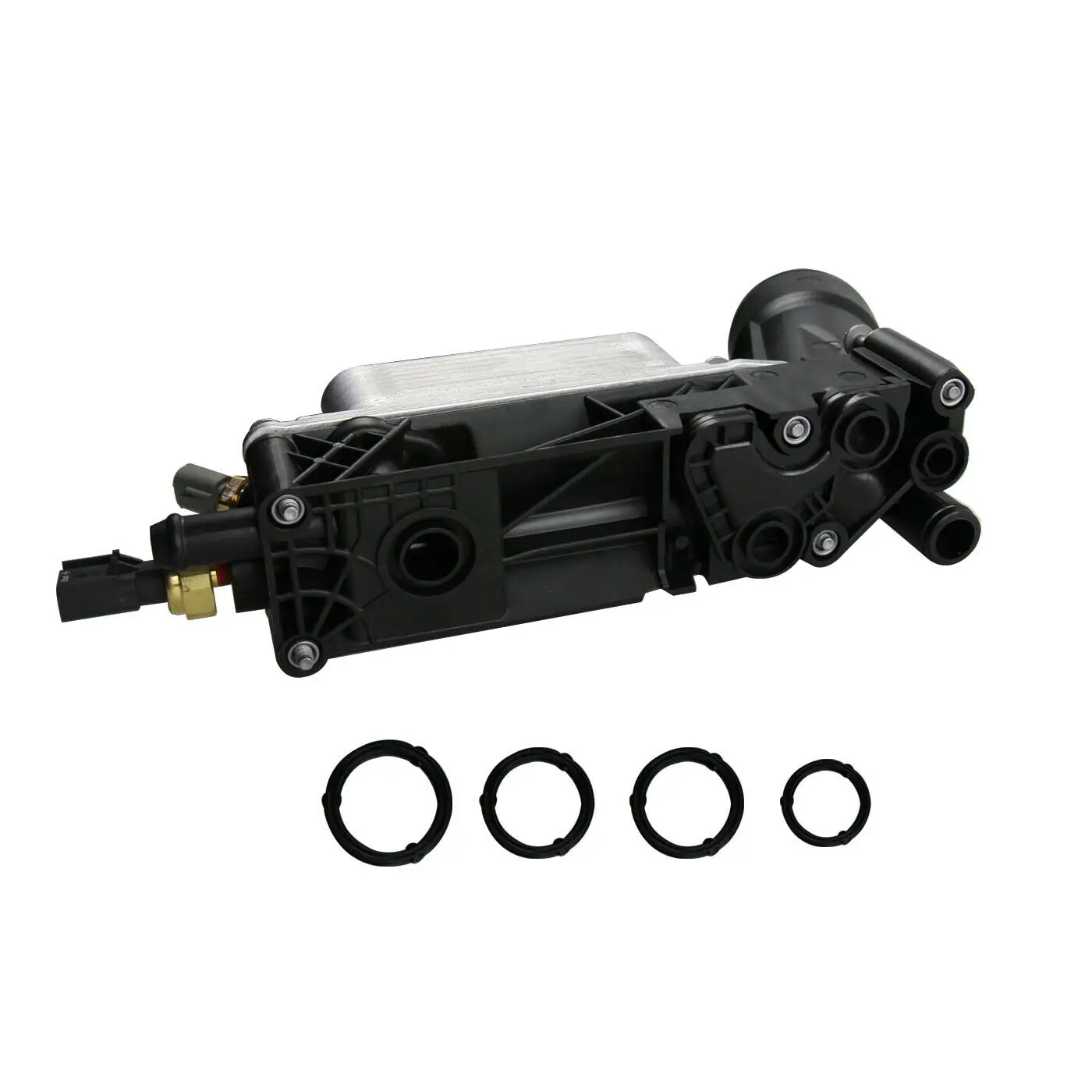 Новинка для 2011 2013 Jeep Dodge Chrysler 3.6L V6 корпус фильтра масляного радиатора двигателя