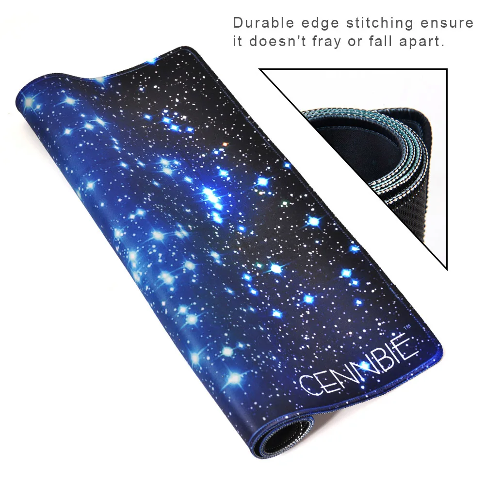 Большой игровой коврик для мыши CENNBIE 90x40 см XXL Lockedge компьютерный геймер CS GO