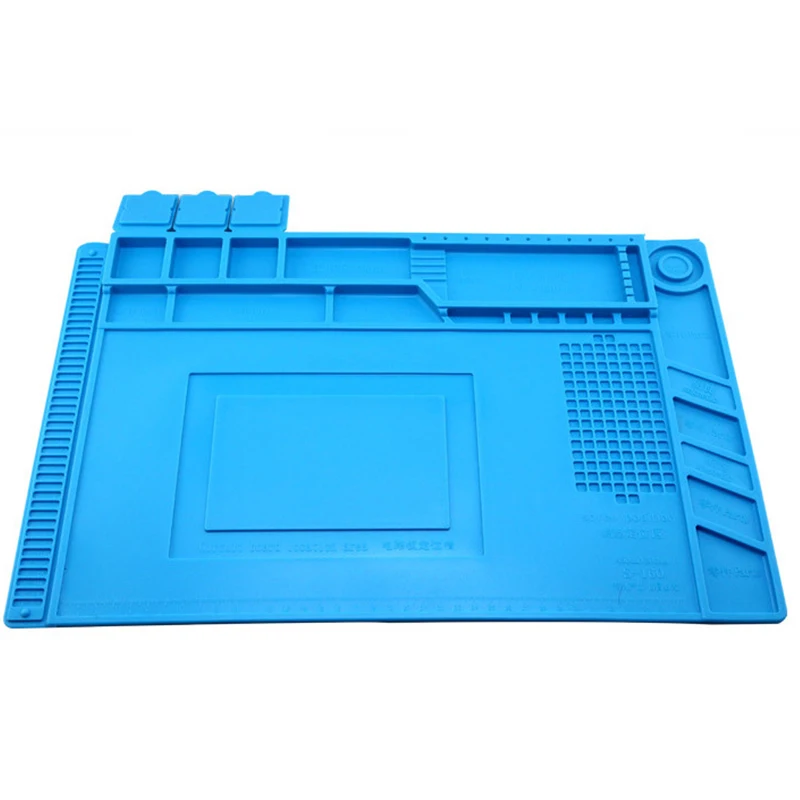 s 160 magnetic heat insulation silicone pad anti static mobile phone maintenance platform bga soldering station for phone repair free global shipping