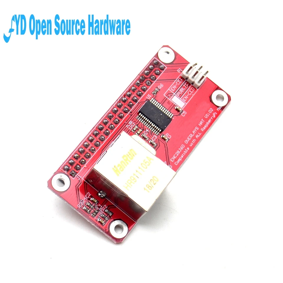 Сетевой адаптер Raspberry Pi Zero W ENC28J60 Ethernet модуль сетевого адаптера для RPI 0 1 шт. |