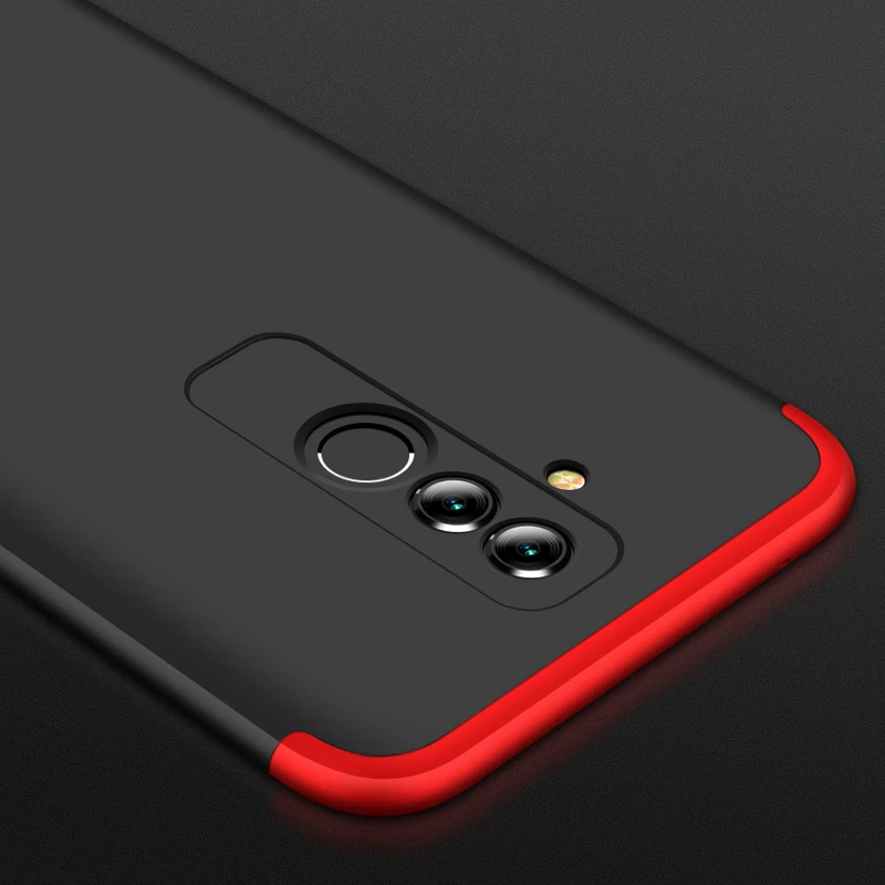 Для Huawei mate 20 lite чехол 360 градусов Полная защита жесткий три в одном противоударный