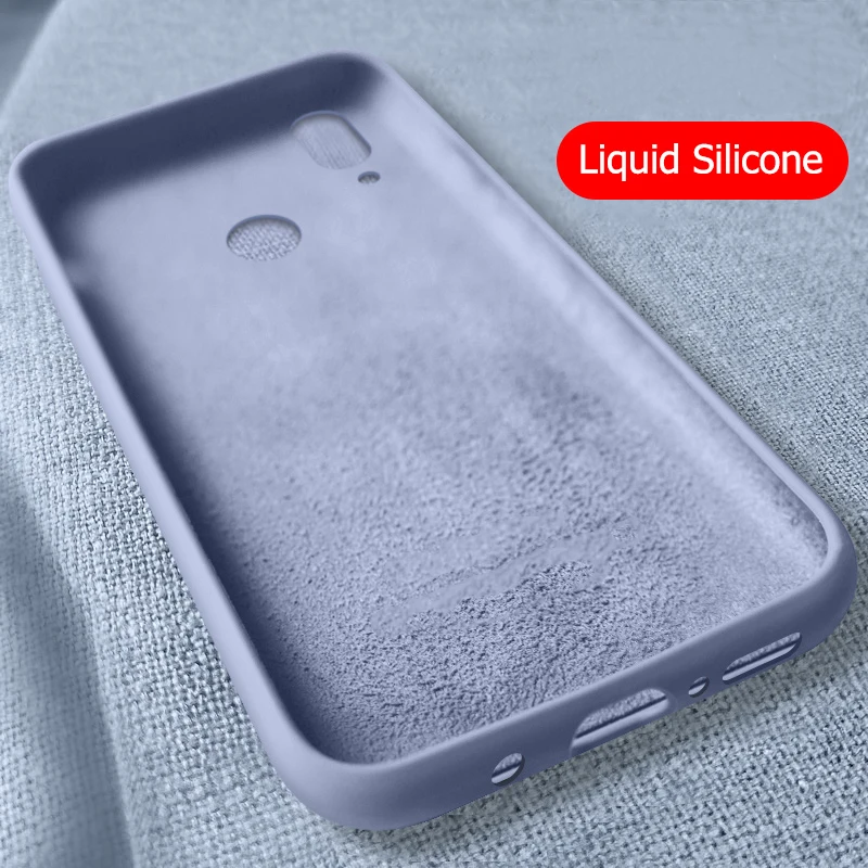 Для Huawei Honor 8X чехол Honor8 жидкий силиконовый тонкий мягкий матовый для 8 8S телефона