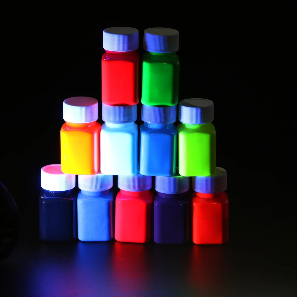 Струйная Татуировка UV Blacklight реактивная пигментная паста для тела и лица