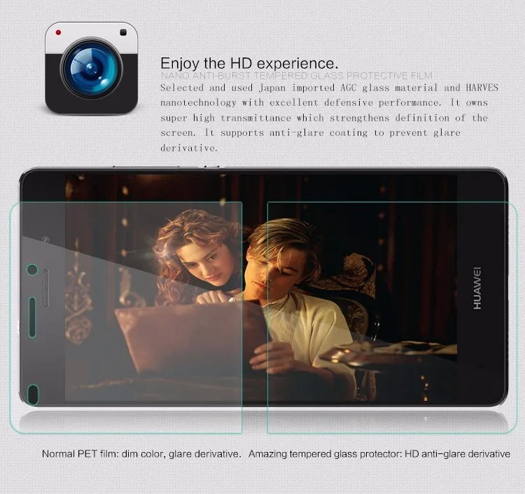 Закаленное Стекло для huawei P10 selfie Экран защитная пленка P10 selfie смарт-телефонов P 10 selfie с уровнем твердости 9 H Ультратонкий чехол